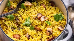 Arroz Pulao con Champiñones